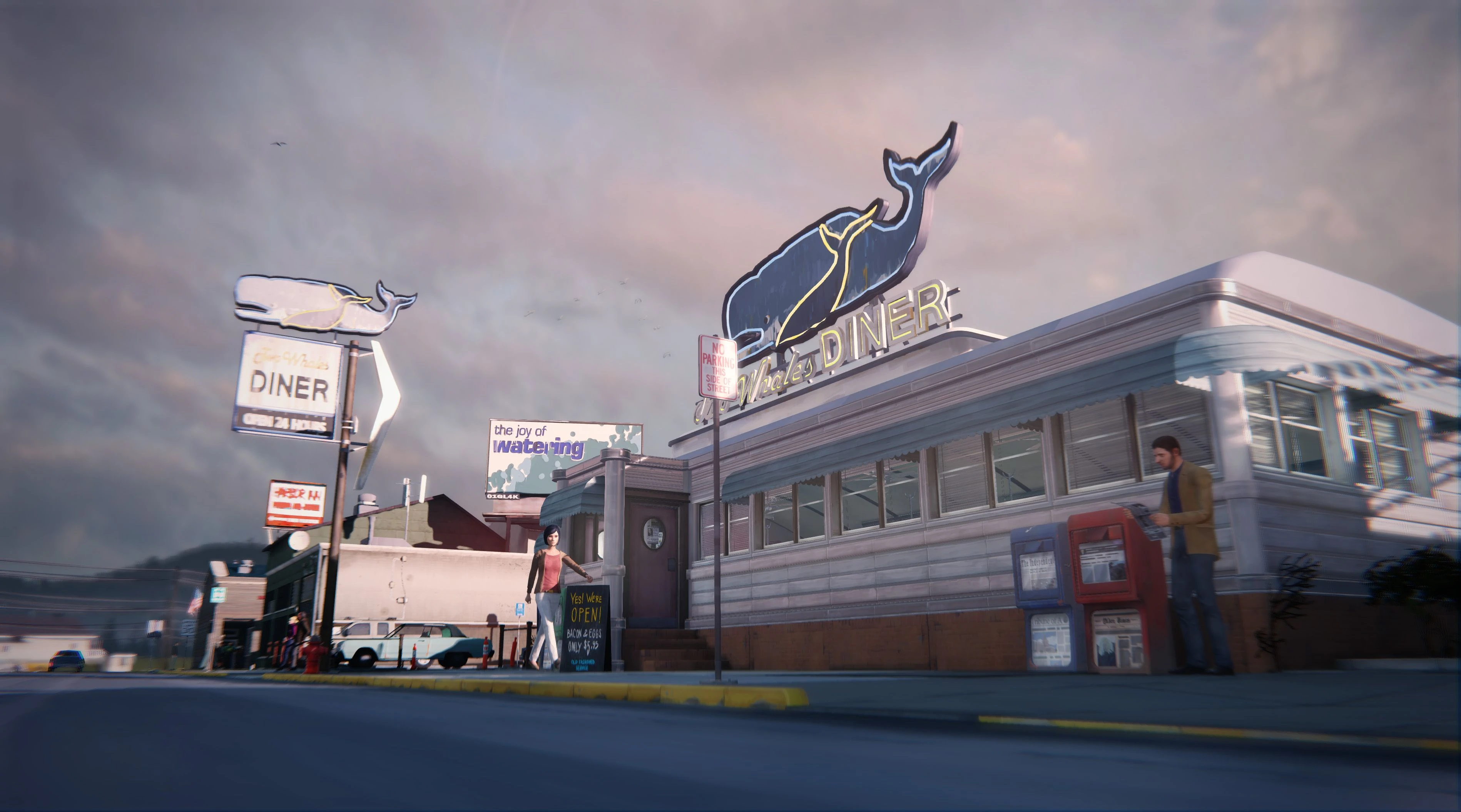 Two Whales Diner exterior